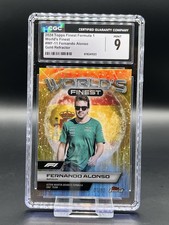2024 Topps Finest Formula 1 F1 Fernando Alonso World's Finest Gold 31/50 #WF-11