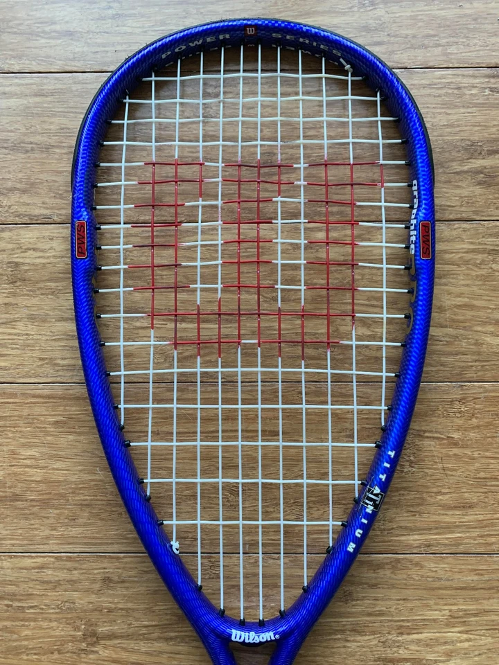 Wilson Graphite Pro Squash Racket - Graphite / Titanium Frame - Image 4 of 4