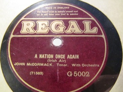 1906 GOD SAVE IRELAND John McCormack London 1st ODEON REC / A Nation once again