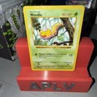 Weedle 69/102 Shadowless Base Set 1999 WOTC Pokemon TCG  - HP