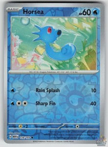 Horsea 116/165 Reverse Holo Scarlet & Violet 151