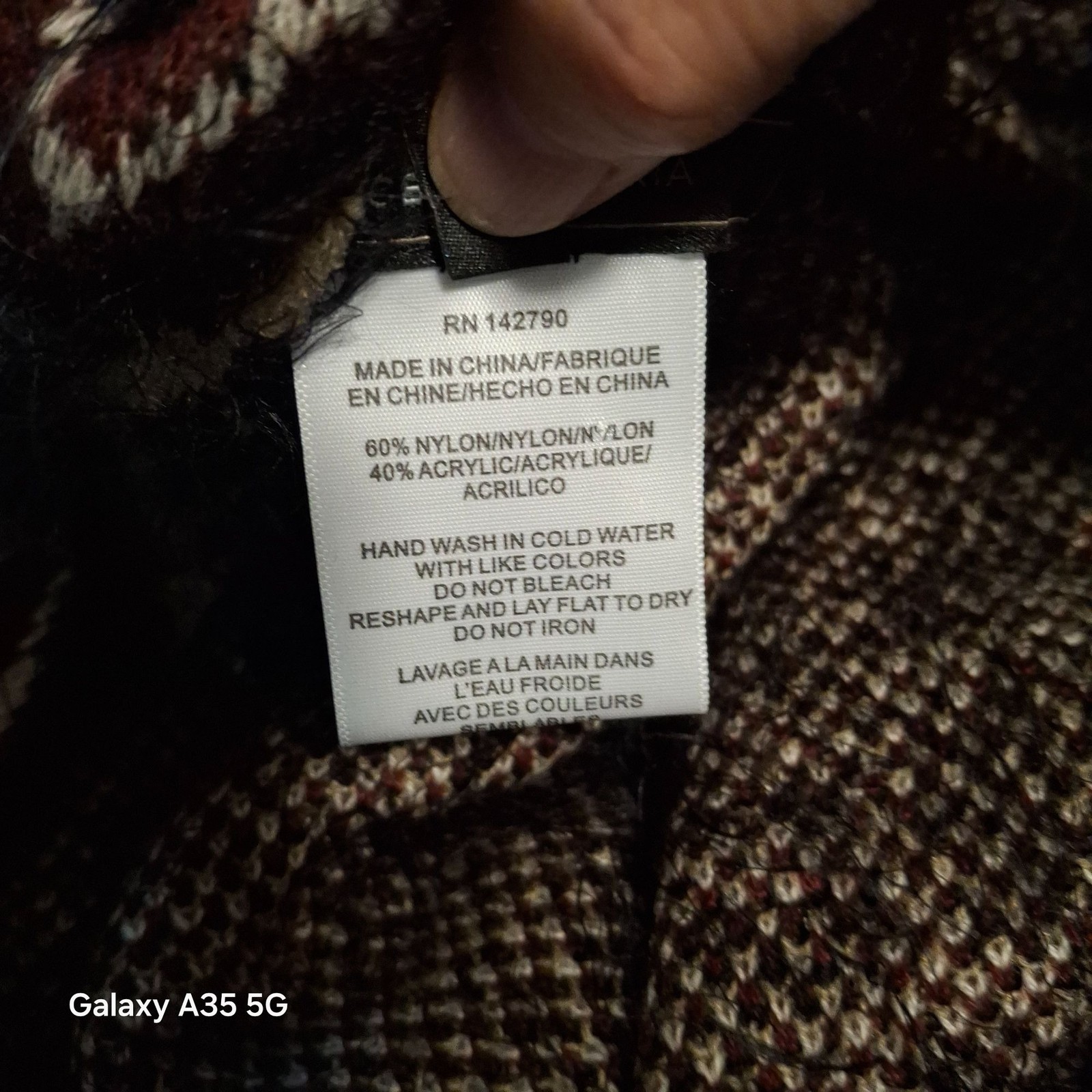 BCBGMAXAZRIA Open Front Aztec Patterned Cardigan … - image 8