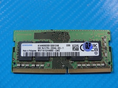 Dell 5410 Samsung 8GB 1Rx16 PC4-3200AA Memory RAM SO-DIMM M471A1G44BB0-CWE