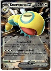 Dudunsparce ex 121/159 Journey Together Double Rare Holo