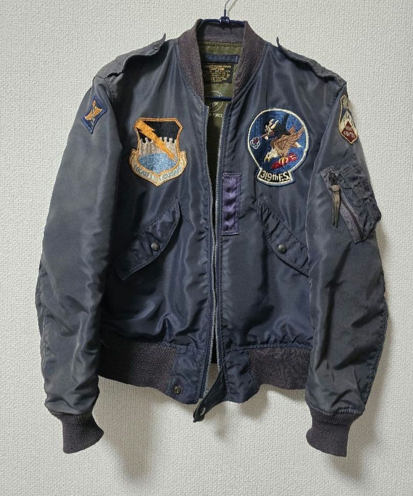 Buzz Rickson's L-2A Flight Jacket Embroidered Pat… - image 1
