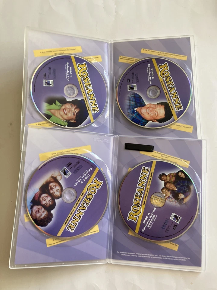 Roseanne Almost Complete Series DVD | Seasons 1, 2, 3, 4, 7, 8, 9 - Image 3 of 4