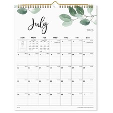 Calendar 2026-2027, Wall Calendar 2026-2027 from July 2026 to December 2027, ...