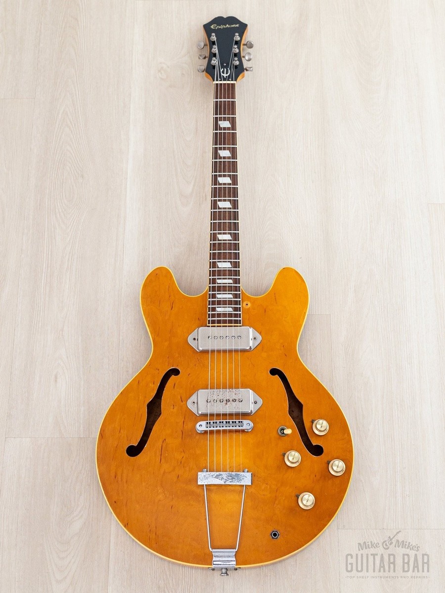 1981 Epiphone Casino Vintage Guitar w/ Case, Japan Matsumoku Pre
