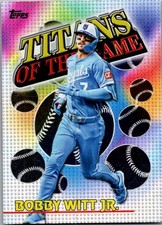 2026 Topps Bobby Witt Jr. Insert