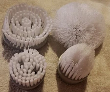 4 Pack Replaceable Spin Scrubber Brush Heads for Bathroom & Floor - Waterproo...