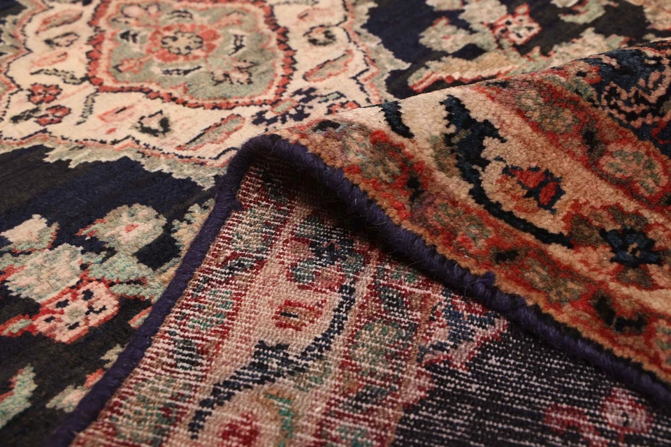 Alfombra de corredor tradicional oriental vintage anudada a mano de 2'8" x 8'1" Foto 4 de 4