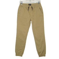 NEW HUDSON Kids Vintage Look Stretch Twill Charlie Jogger Size L