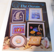 The Ocean- Counted Cross stitch booklet - c1992 20 pages