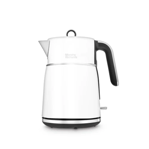 Morphy Richards Signature Jug Kettle, Matte Midnight White, 1.5L, 3KW, 100704