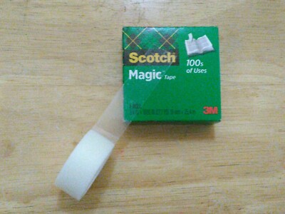 2 ROLLS: 3M Scotch Magic Tape 810 3/4'' x 1000'' Refill Roll Can Write On Matte