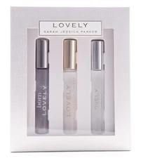 LOVELY by Sarah Jessica Parker for Women 3 pcs GIFT SET Born Lovely 0.34 oz Roll