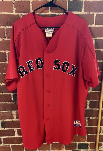 Boston Red Sox Majestic Vintage Jersey Men's Size 2XL Red