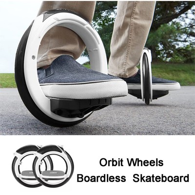 Boardless Skateboard Orbit Wheel Skates Black / Red / Blue | Roller Free Skate