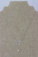 Mickey and Minnie Necklaces, LOT OF 2