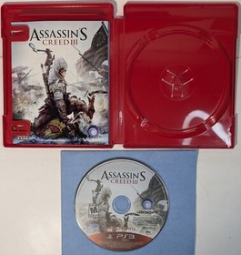 Assassin's Creed III 3 Greatest Hits Sony PlayStation 3 PS3 Cib  Tested & Works