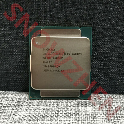 Intel Xeon E5-2603 V3 CPU SIX-Core 1.60GHz SR20A 15MB 85W LGA 2011-3 Processor