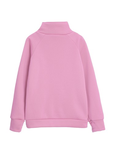 Girls T-shirts Walking Tops Workout Sweatshirts Solid Color Sportswear Travel - Picture 35 of 83