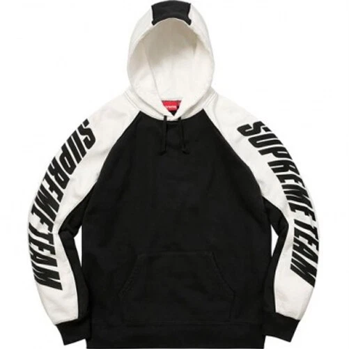 SWEAT SHIRT À CAPUCHE FW17 SUPREME GT FLAMBANT NEUF NOIR M XL