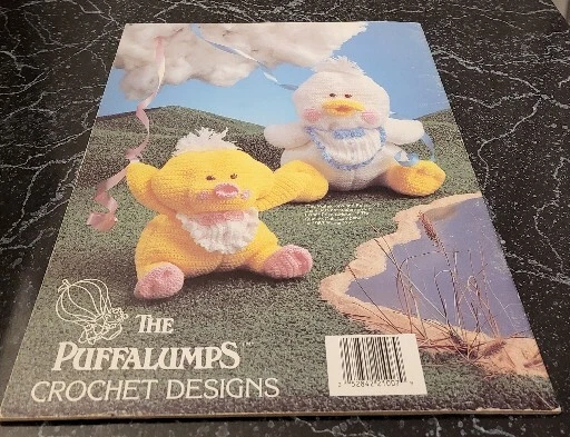 CA10 MILLCRAFT INC 1987, THE PUFFALUMPS CROCHET PATTERN LEAFLET - Image 2 of 2