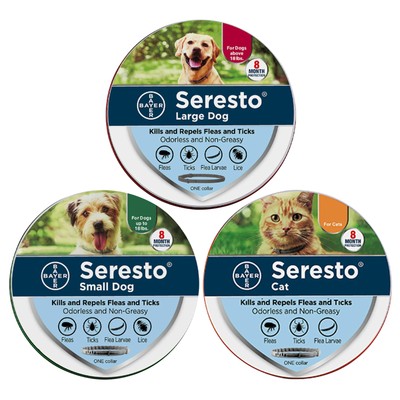 （Sealed）2025Seresto Collar for Large Dog Cat 8 Months Protection NEW US