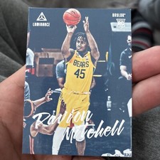 2021 Panini Chronicles Luminance DAVION MITCHELL RC #85 Draft Picks Rookie Card 