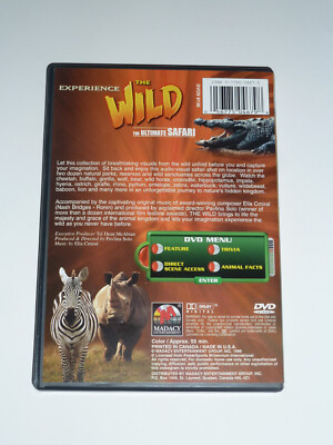 Experience the Wild: The Ultimate Safari DVD nature documentary