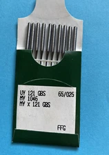 *NOS* UY 121 GBS-65/025-GROZ-BECKERT-SEWING NEEDLE (PK. OF 10) FREE SHIPPING*