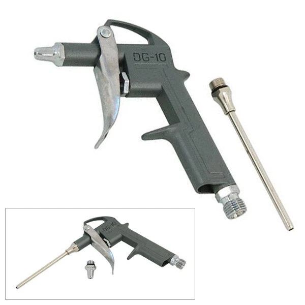 Air Duster Blow Gun Compressed Airline Dust Blower Nozzle Tool for Compressor