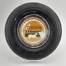 B.F. Goodrich Tire Ashtray Advertising Vintage 6" across