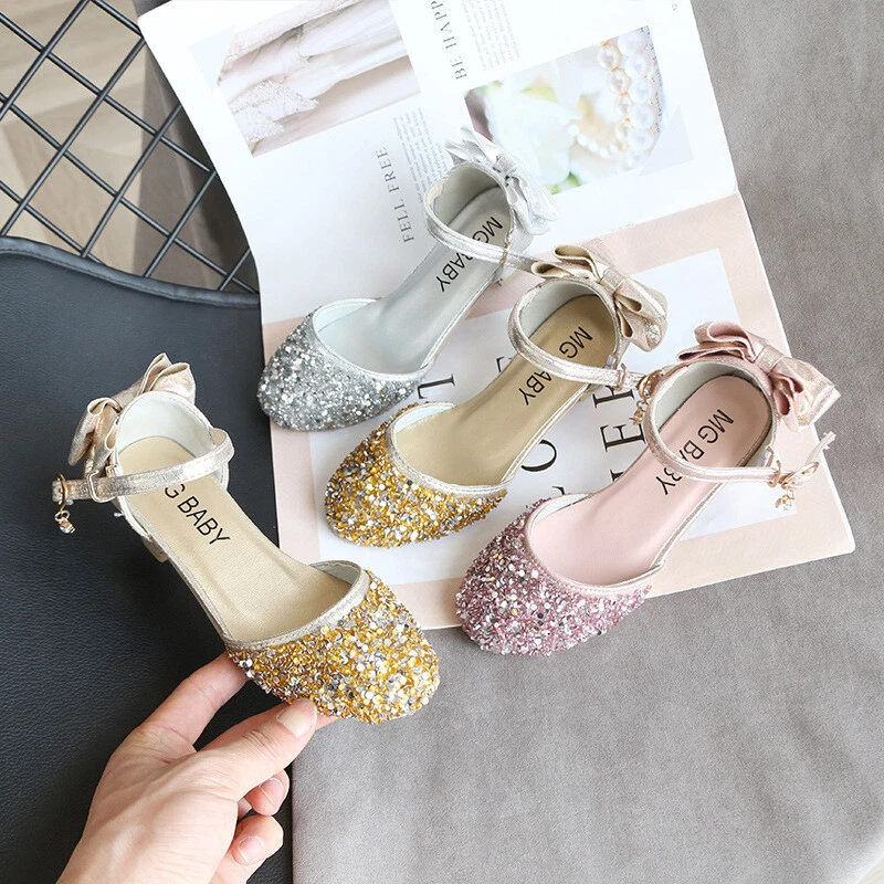 Shoe show gold heels cheap