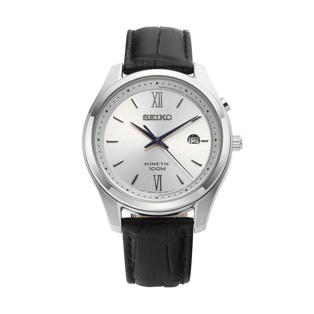 seiko kinetic leather