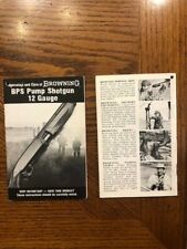 Original Browning Bps 12 Ga Ga 3 Pump Shotgun Instruction Owners Manual のebay公認海外通販 セカイモン