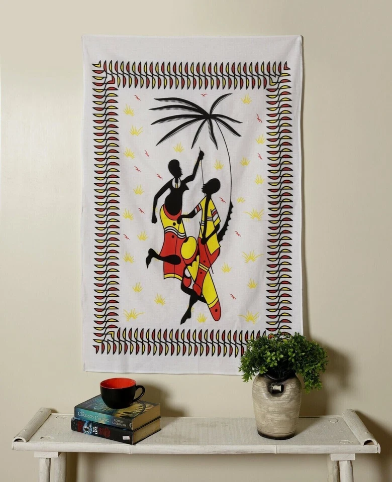 Lot Wholesale Wall Hanging Hippie Boho Indian Cotton Mandala Tapestry Poster Art - Image 2 of 4