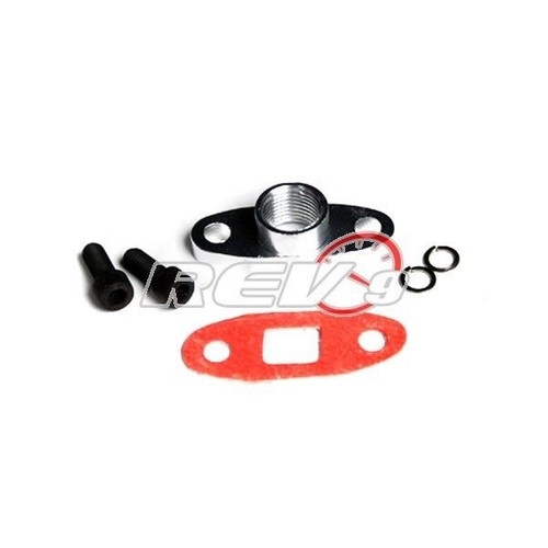 T25 T28 GT25 GT28 GT30 GT35 Aluminum Turbo Oil Drain Flange 1/2 NPT