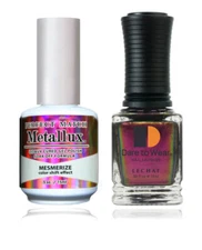 LeChat Perfect Match Metallux Soak offGel Polish +Nail Lacquer #MLMS03 Mesmerize