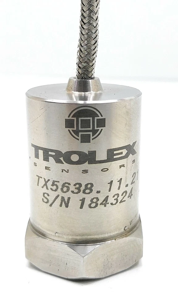 Trolex TX5638.11.21 Velocity Vibration Sensor Piezo Electric 6742 - Image 3 of 4