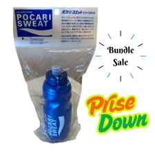 Pocari Sweat Sports Drink Water Squeeze Bottle Polyethylene Polypropylene 33.1oz