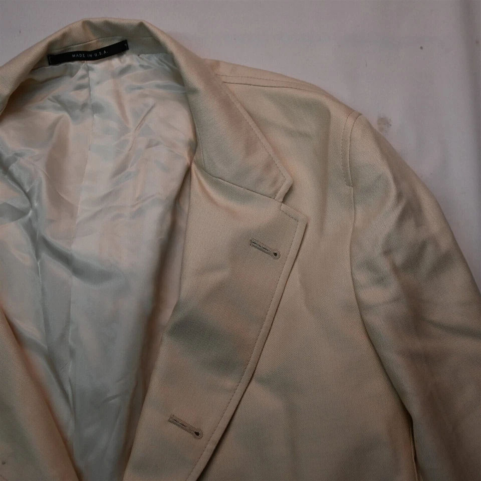 NUEVO Hickey 44R L Faribault Lana Hecho en Molino EE. UU. Blazer Abrigo Deportivo Chaqueta Foto 2 de 4