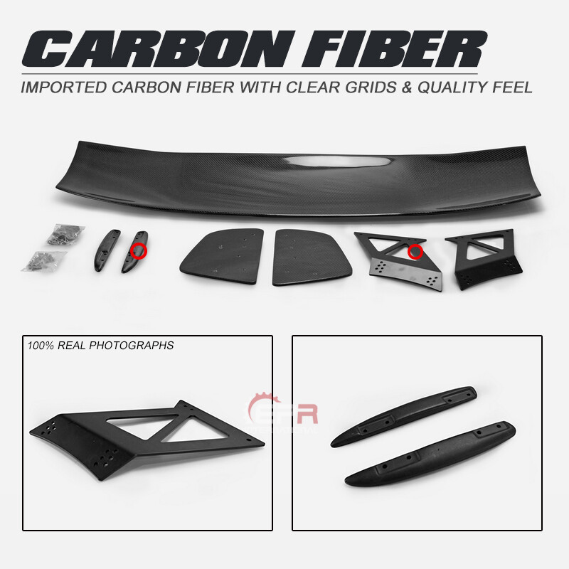 For SUBARU Impreza GDA GDB GDC Voltex Style Carbon Glossy