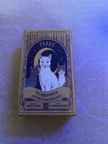 78 Cat Tarot Cards Cats Rule The Earth! Great Gift Idea - Picture 2 of 6