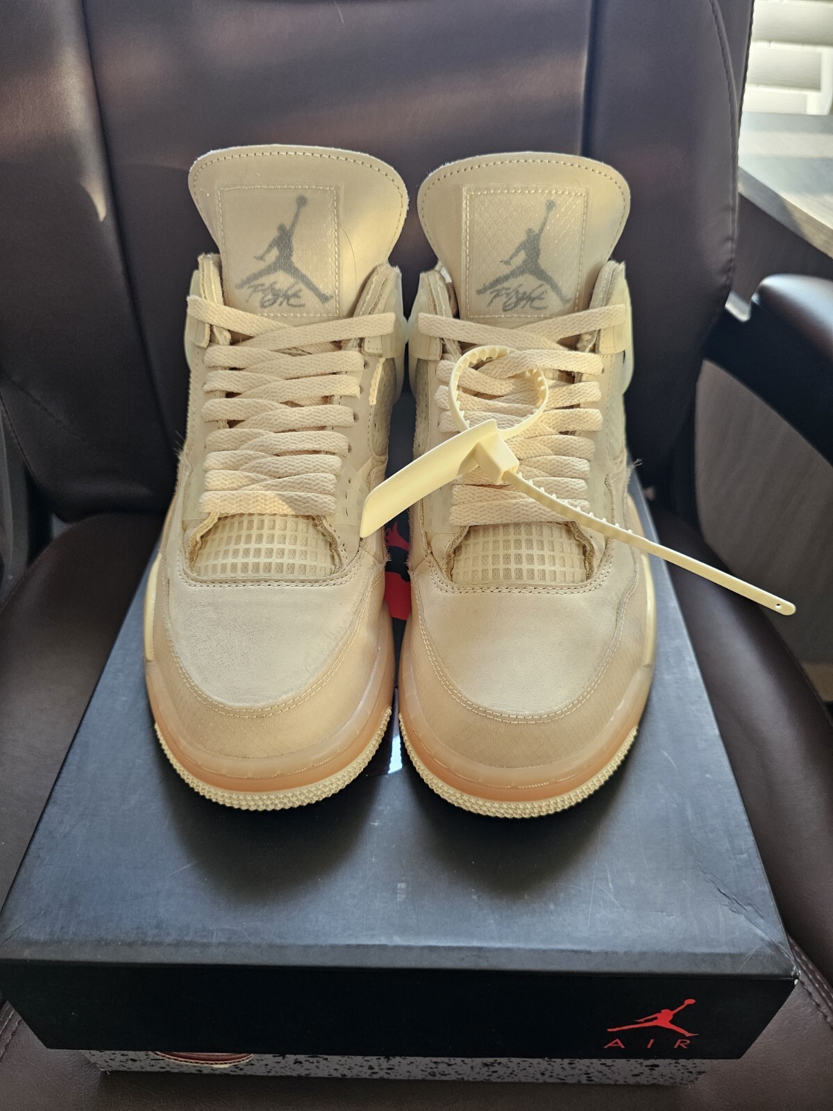 OFF WHITE X NIKE Off White x Jordan 4! VVVNDS 10w 8 5m! travis scott nike sb