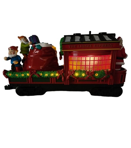 Lionel Holiday Tradition Express Train Caboose Santa And Lights Working