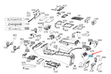 MB E W212 Mittelkonsole Lüftungsgitter hinten A21283004548R99 NEU ORIGINAL MB E W212 Mittelkonsole Lüftungsgitter hinten A21283004548R99 NEU ORIGINAL