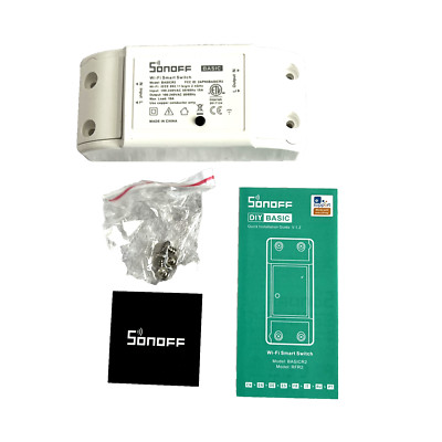 Sonoff BASICR2 WIFI Smart Switch App Steuerung kompatibel mit Amazon Alexa