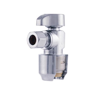 SharkBite 23036-0000LF Brass Compression Angle Stop Valve 1/2 PTC x 3/8 O.D. in.